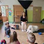 spotkanie z dogoterapeutką